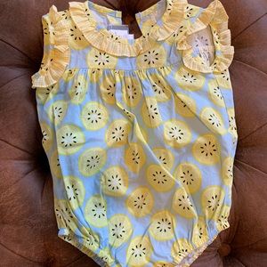 James & Lottie Lemon Print Rosie Bubble